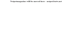 Desktop Screenshot of netpet.batw.net