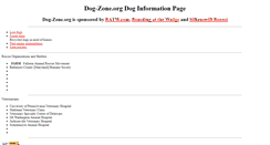 Desktop Screenshot of dog-zone.batw.net